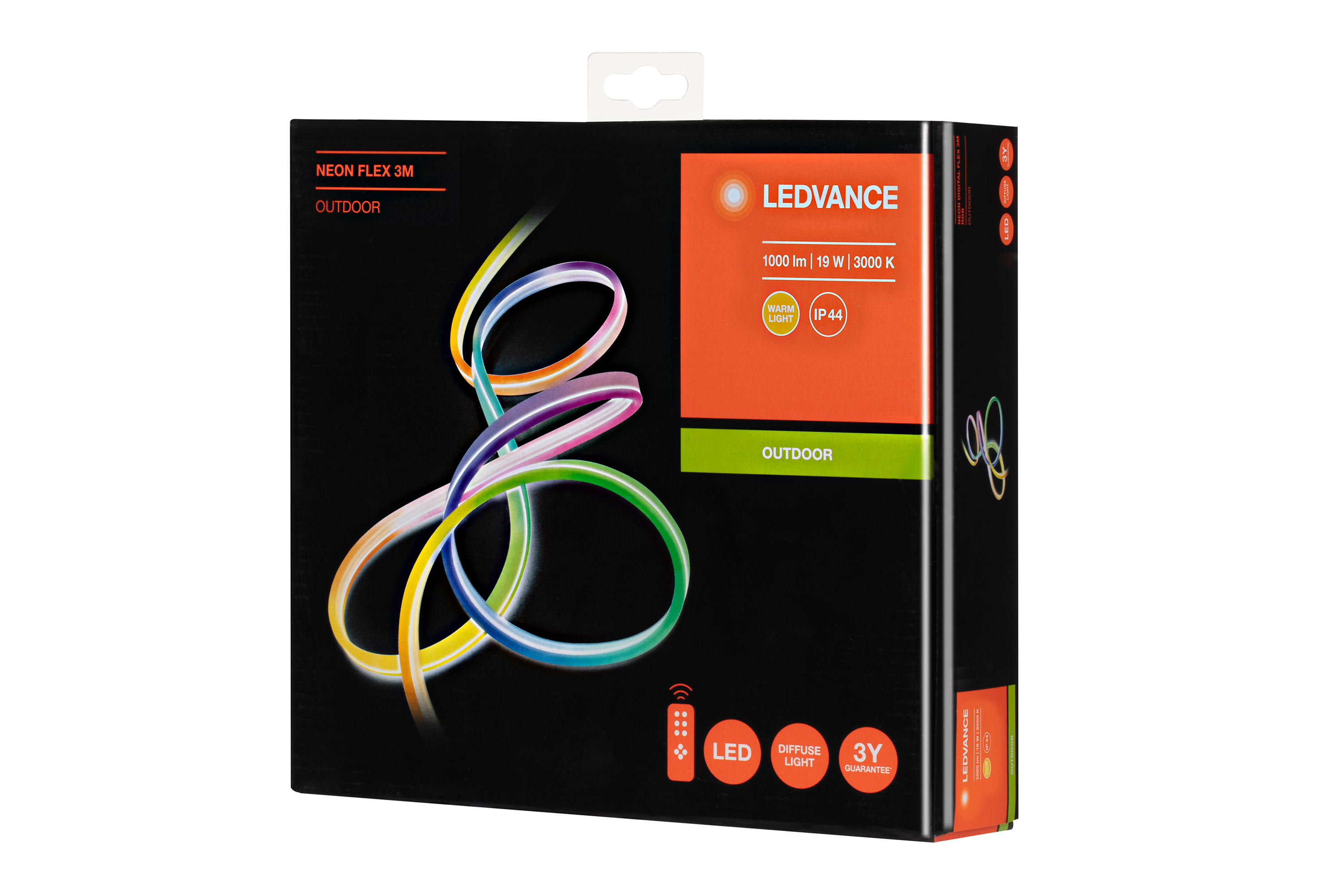 

Светодиодная лента OSRAM NEON FLEX LEDVANCE 3M Силикон 4058075504707 30000 19,00 1000 A++/A+/ 3000> 80110 (4058075504707)