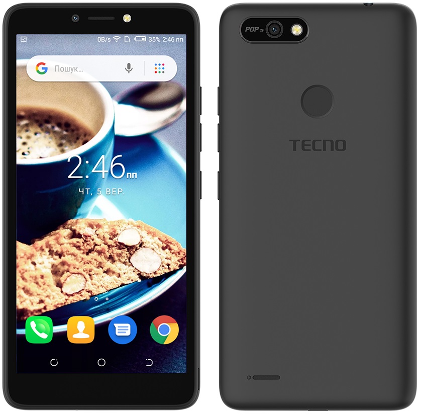 

Смартфон TECNO POP 2F (B1G) 1/16GB Midnight Black