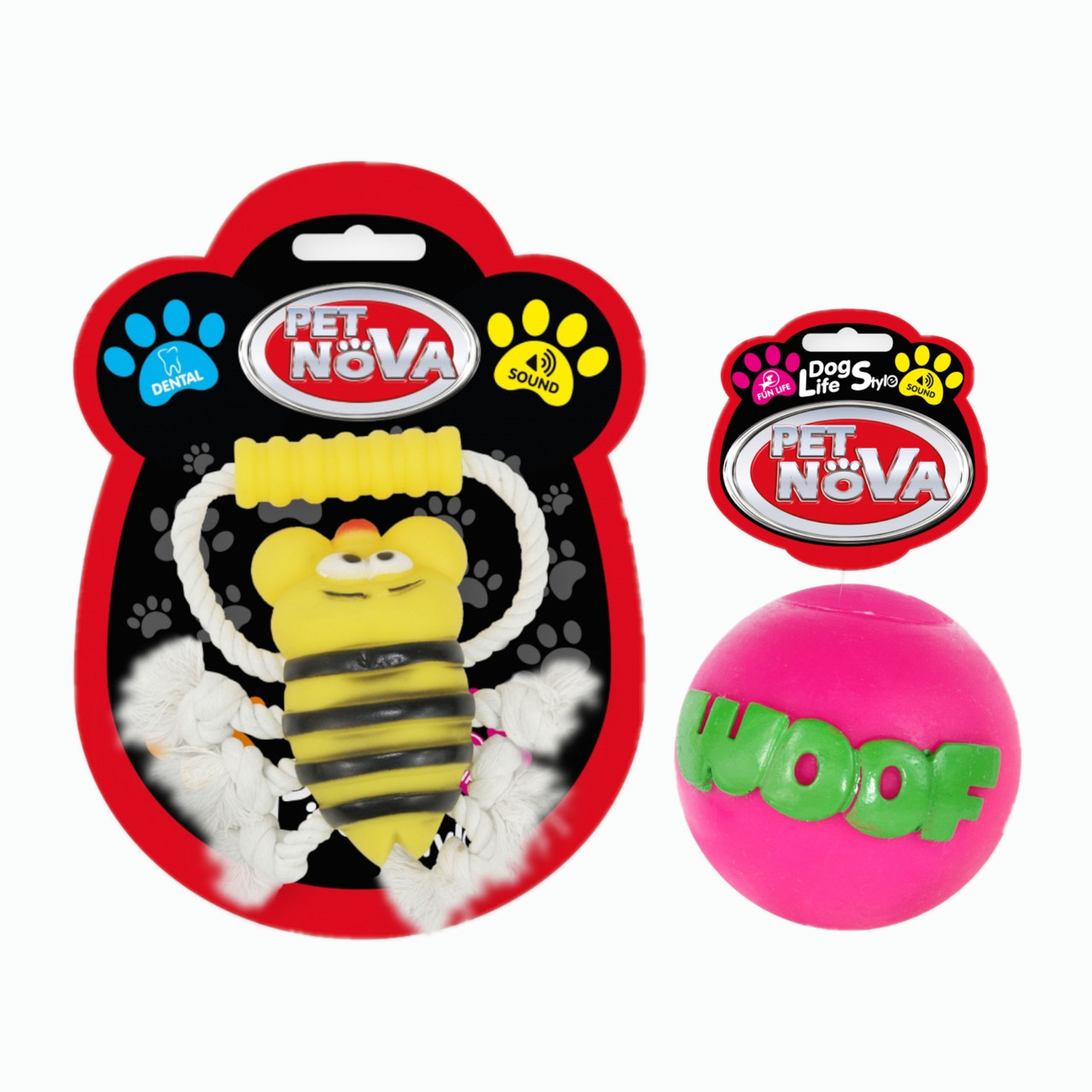 

Набор игрушек для собак Pet Nova «Вубби»