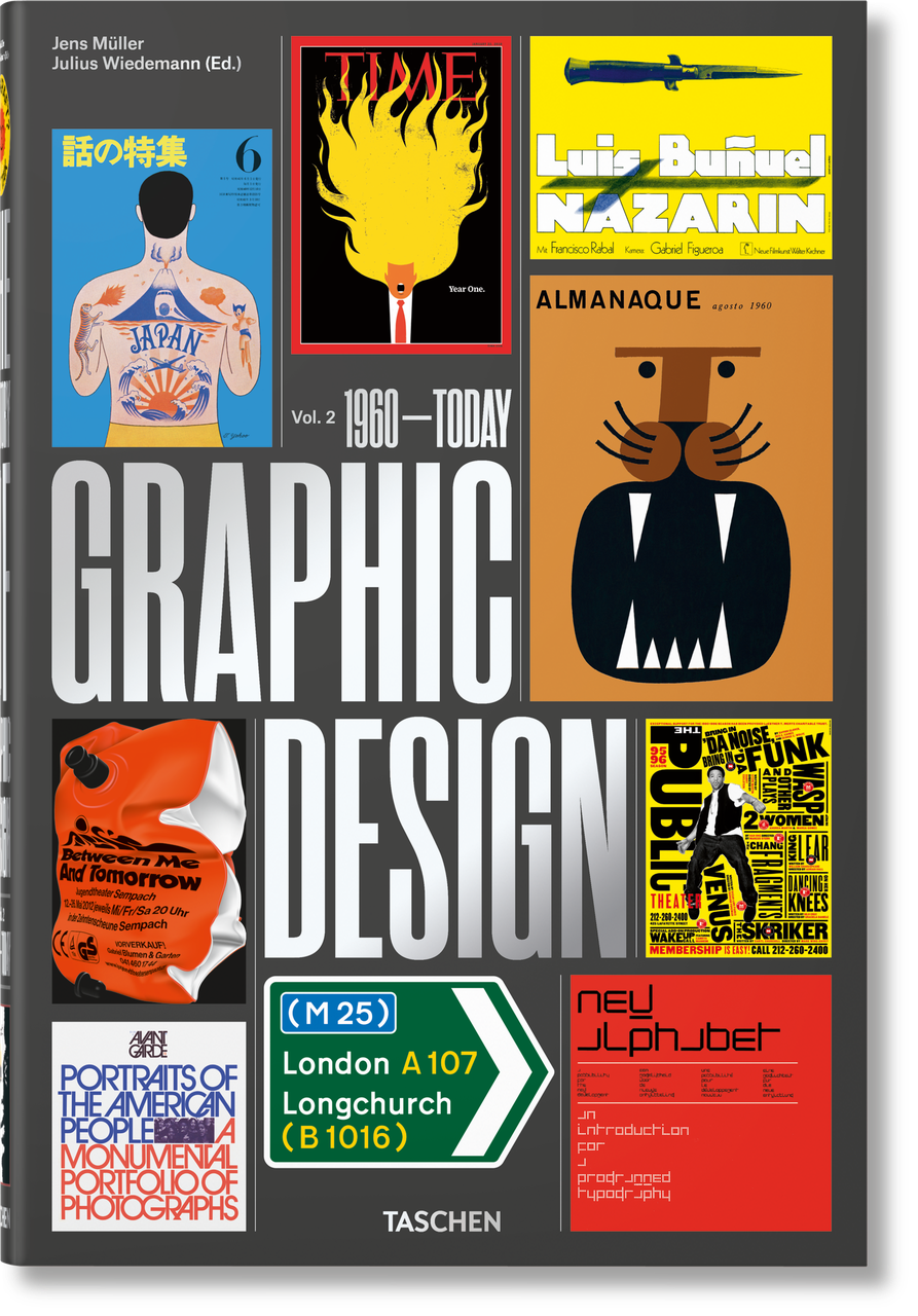 

Книга The History of Graphic Design. Vol. 2. 1960–Today. Автор - Jens Müller (Taschen) (Multilingual Edition)