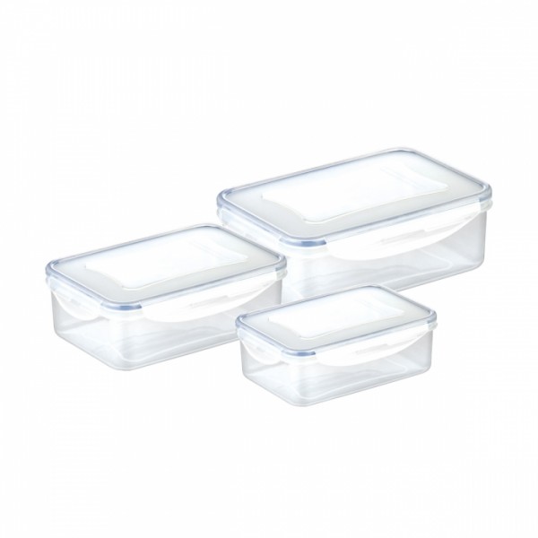 

Контейнер FRESHBOX 3 шт, 1,0, 1,5, 2,5 л, прямоугольный 892092