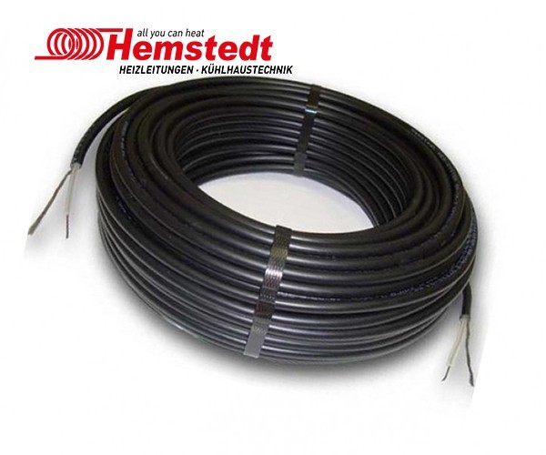 

Кабель двужильный Hemstedt-110,7 1900W BR-IM 17 Вт/м