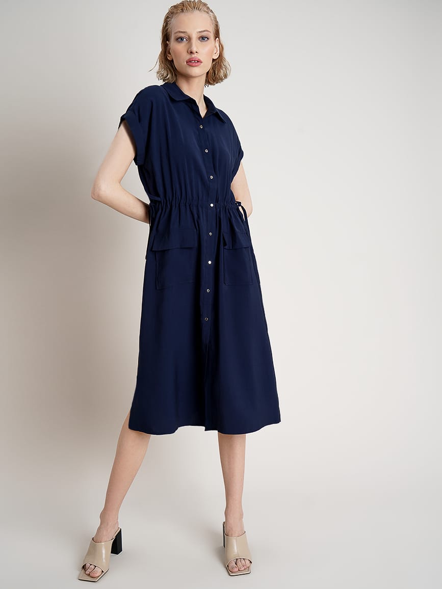 

Платье O'STIN Casual LR4Y71-68  Синее, Платье O'STIN Casual LR4Y71-68 XL Синее