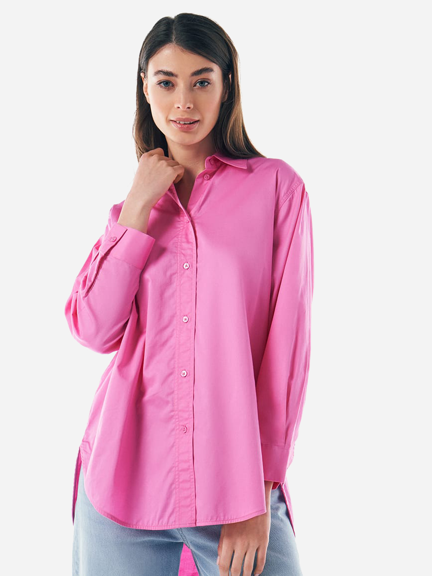 

Рубашка O'STIN Casual LS1261-X3 - Розовая, Рубашка O'STIN Casual LS1261-X3 M-L Розовая