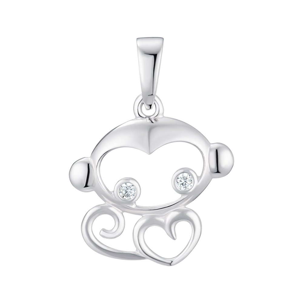 

Серебряный подвес с фианитами 000148681