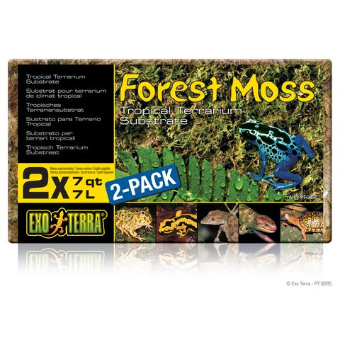 

Субстрат для террариума Forest Moss (лесной мох), брикет 2х7л HAGEN