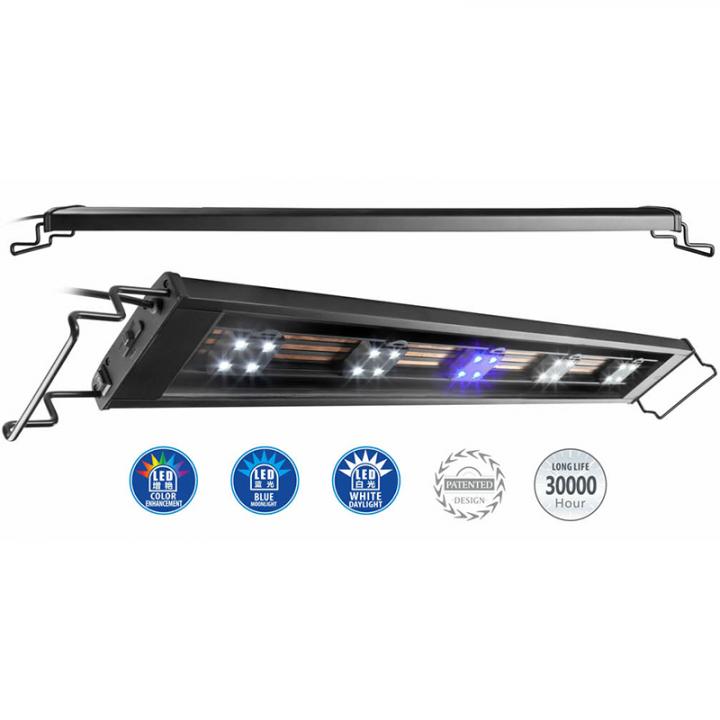 

Светильник TL-50 (3,5W, LED модуль:1blue+2white, макс 12модулей), 50см