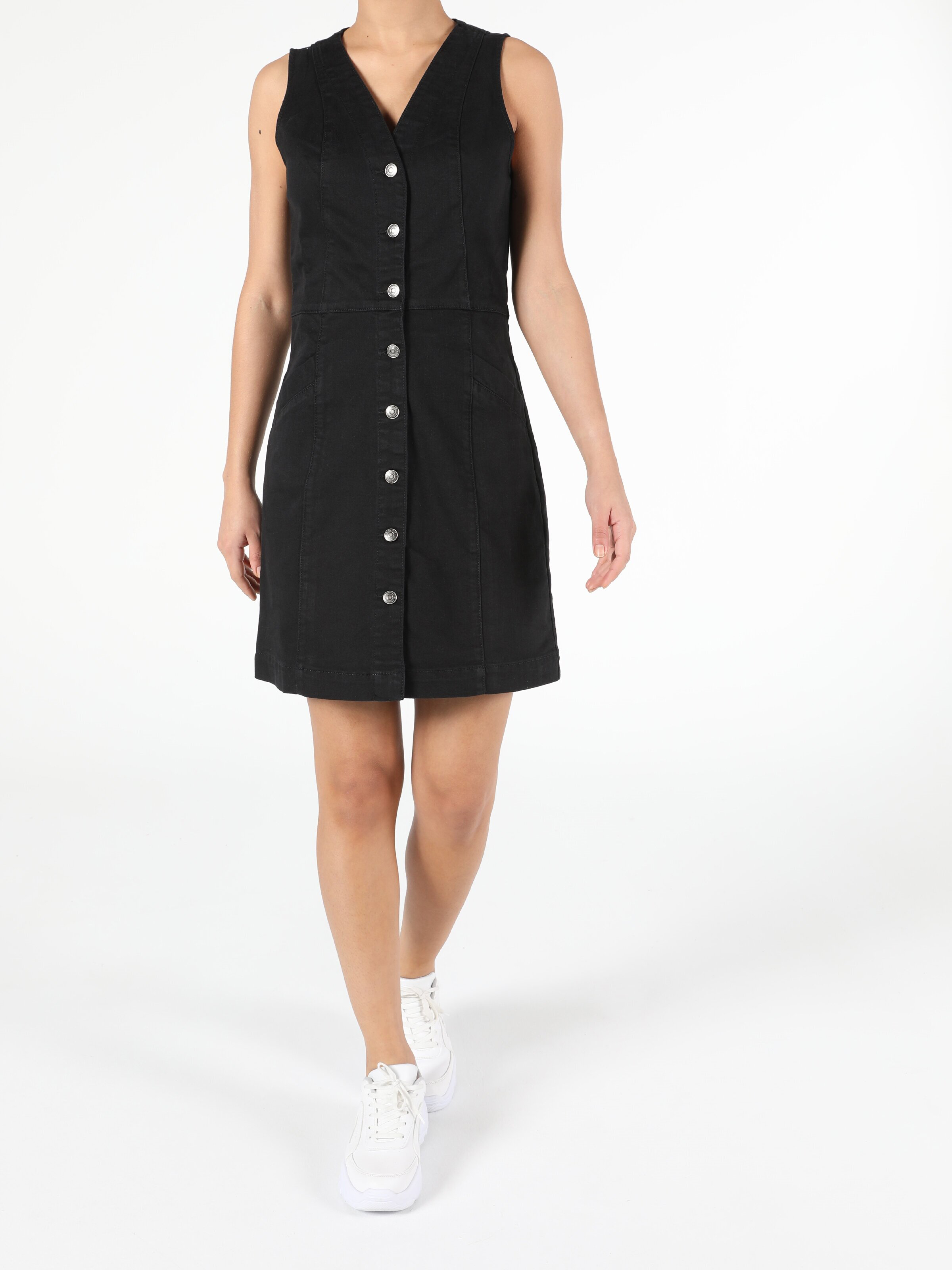 

Джинсовый сарафан Colin's CL1052401  Black, Джинсовый сарафан Colin's CL1052401 M Black