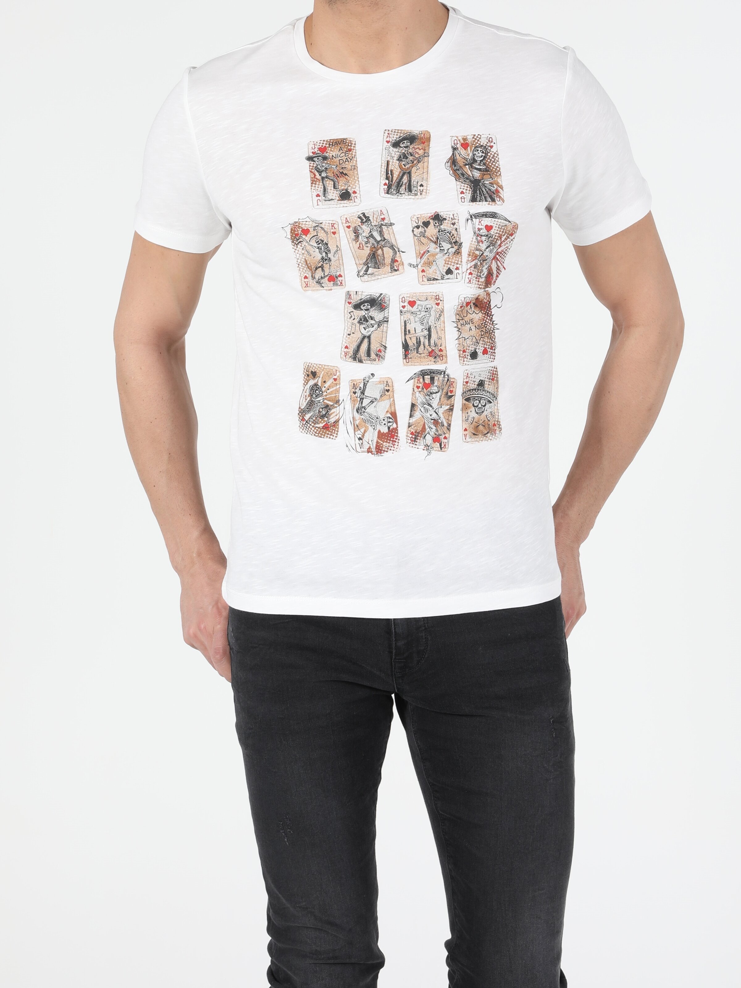 

Футболка Colin's CL1052569 XXL Off White