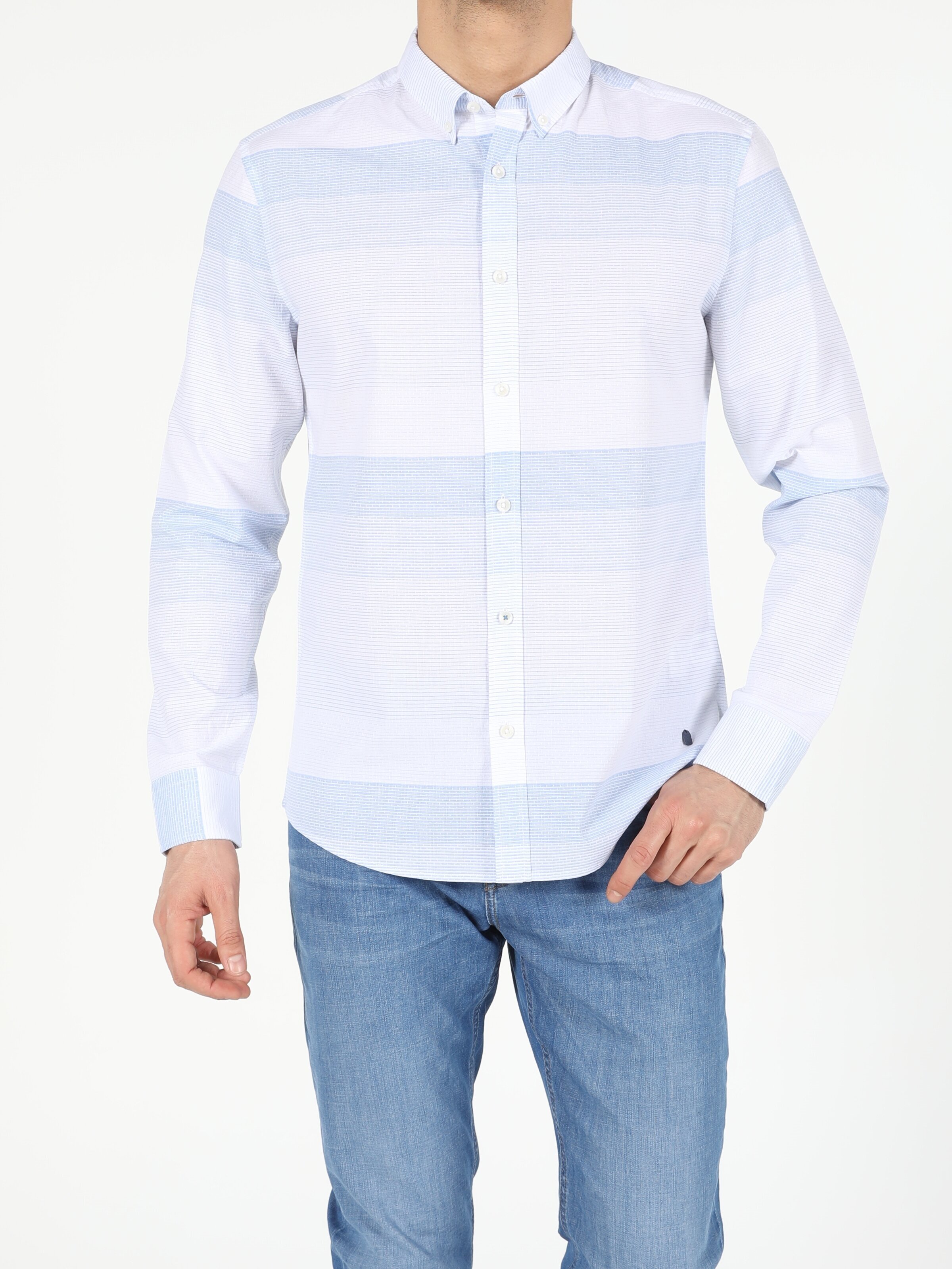 

Рубашка Colin' CL1053805  Blue, Рубашка Colin's CL1053805 S Blue