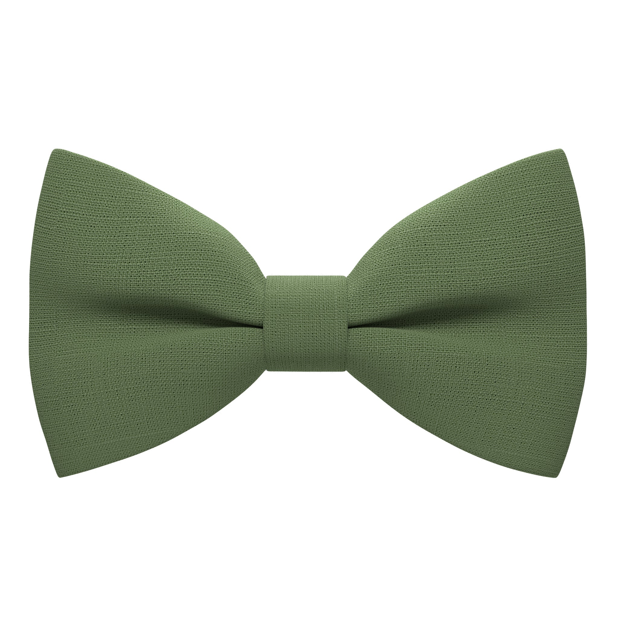 

Бабочка Bow Tie House маленькая Asparagus льняная 10250S