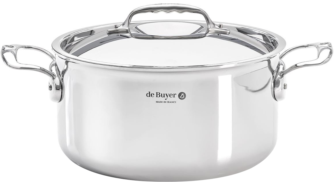 

Кастрюля de Buyer Affinity 28 см 10.4 л (3742.28)