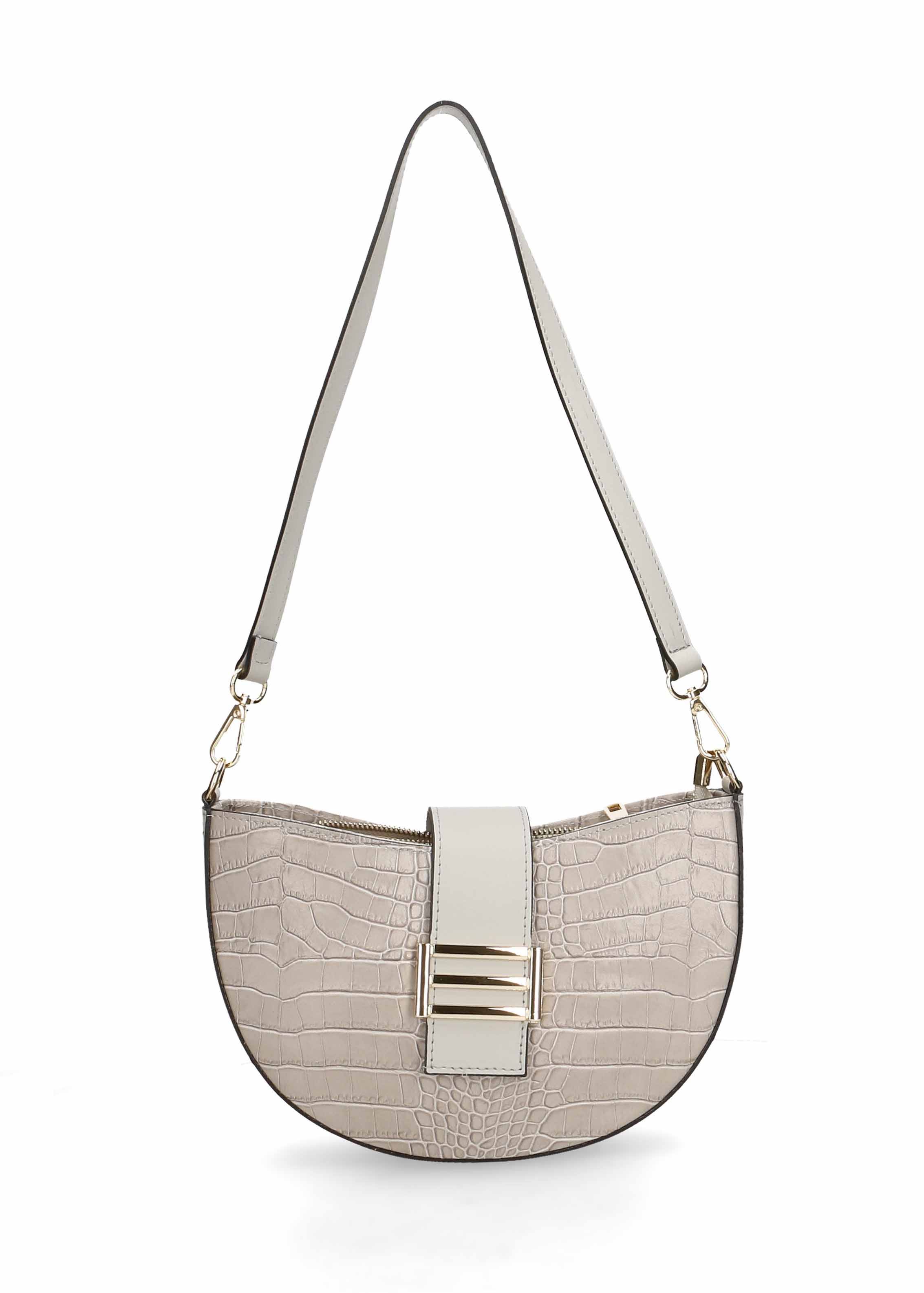 

Клатч Italian Bags 1218_gray Кожаный Серый