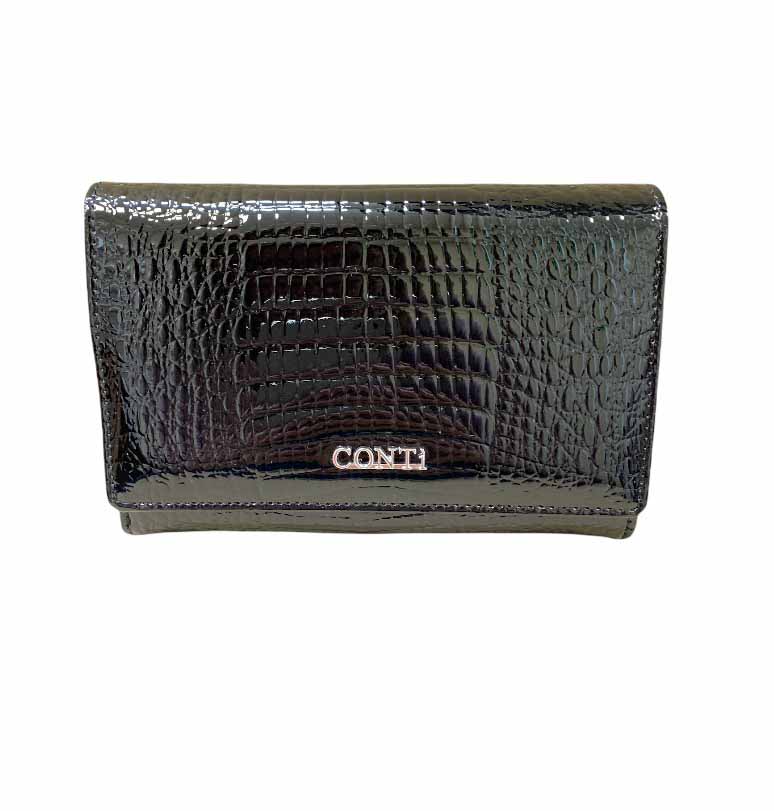 

Кошелек Italian Bags w1112_black Кожаный Черный