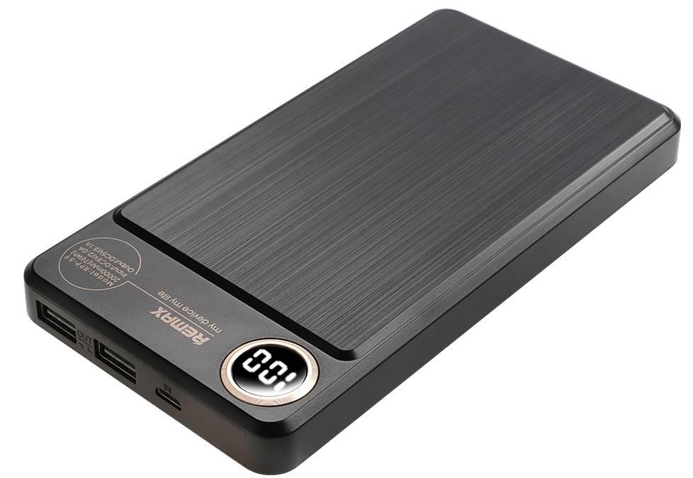 

УМБ Remax Kooker 20000mAh Black (207901-UMB-LIN-YAV)