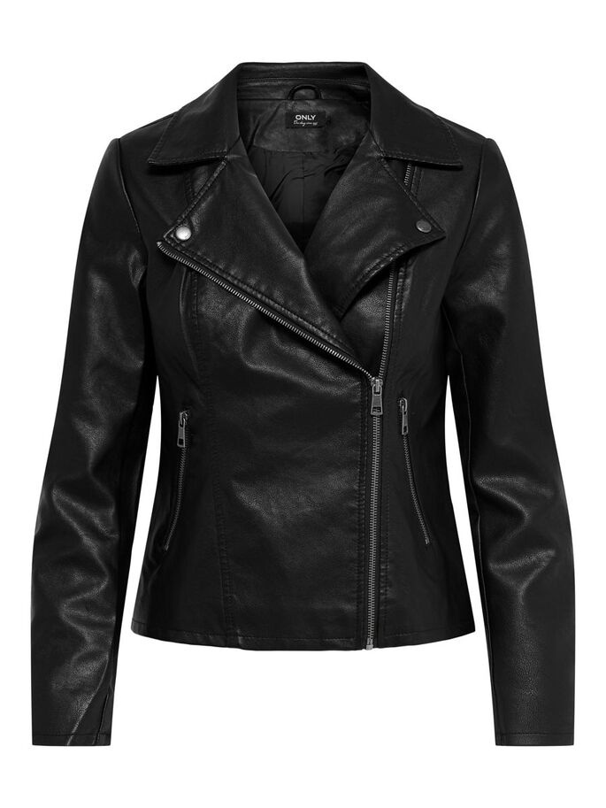 

Куртка кожаная ONLY ONLMELISA FAUX LEATHER BIKER CC OTW  Черный 15205625 Black, Куртка кожаная ONLY ONLMELISA FAUX LEATHER BIKER CC OTW S Черный 15205625 Black