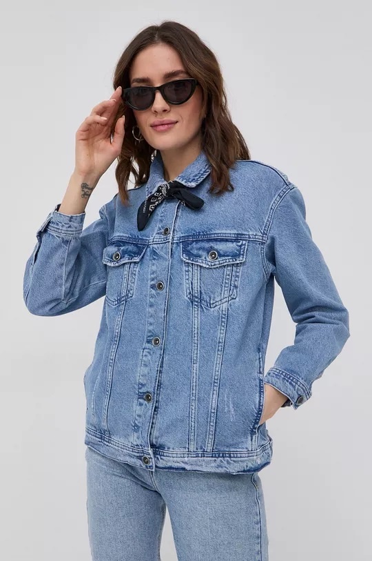 

Куртка джинсовая ONLY ONLEKAT LIFE LS OVS DNM JACKET  Голубой 15248786-Medium Blue Denim, Куртка джинсовая ONLY ONLEKAT LIFE LS OVS DNM JACKET S Голубой 15248786-Medium Blue Denim