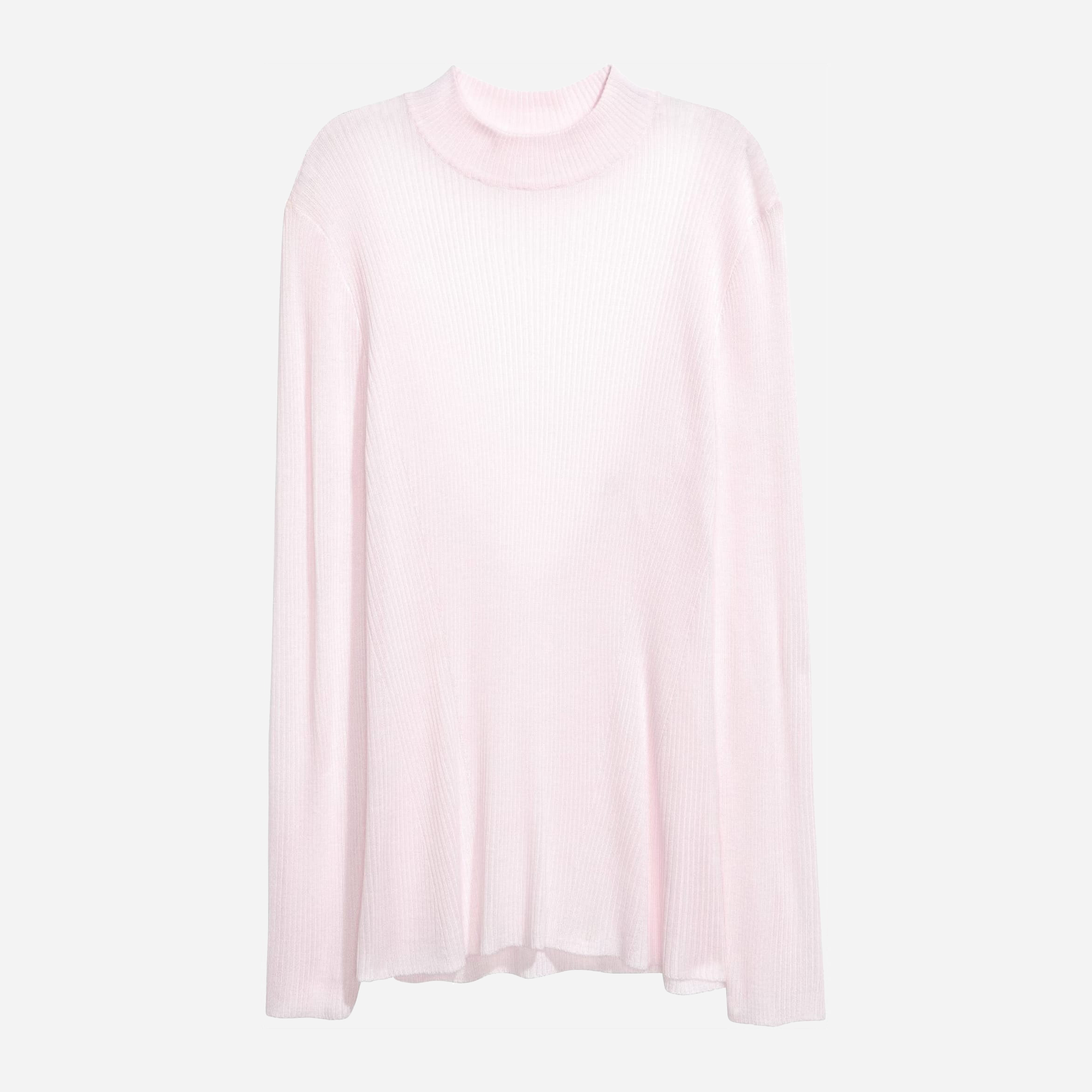 

Водолазка H&M 4655345RP12  Светло-розовая, Водолазка H&M 4655345RP12 S Светло-розовая
