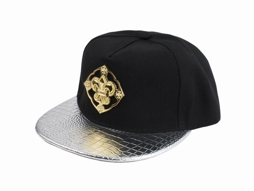 

Бейсболка Snapback Stage Gold GLH Чёрный Серебряный One sizе