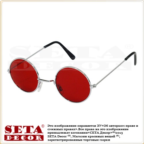 

Очки круглые (тишейды) маленькие SETA Decor 10-181RD