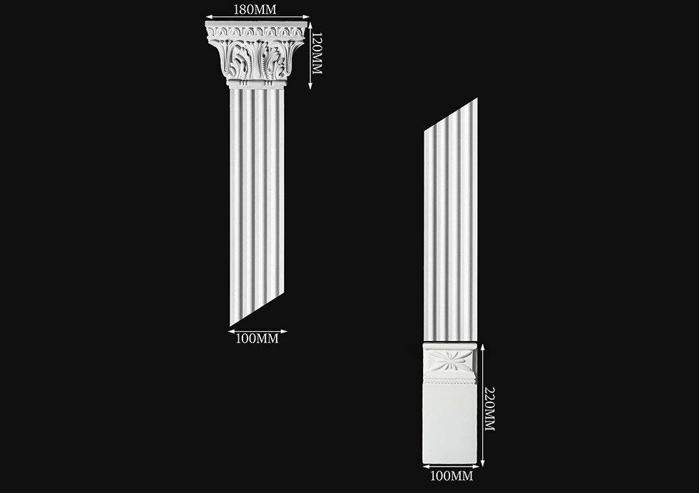 

Колонна гипсовая "П6" 180*1000 мм