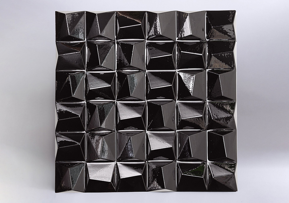

Гипсовые 3D панели "Cliff Premium" Black Gloss 500*500*25 мм