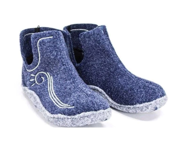 

Женские комнатные тапочки Inblu 3038 37 Сине-серый