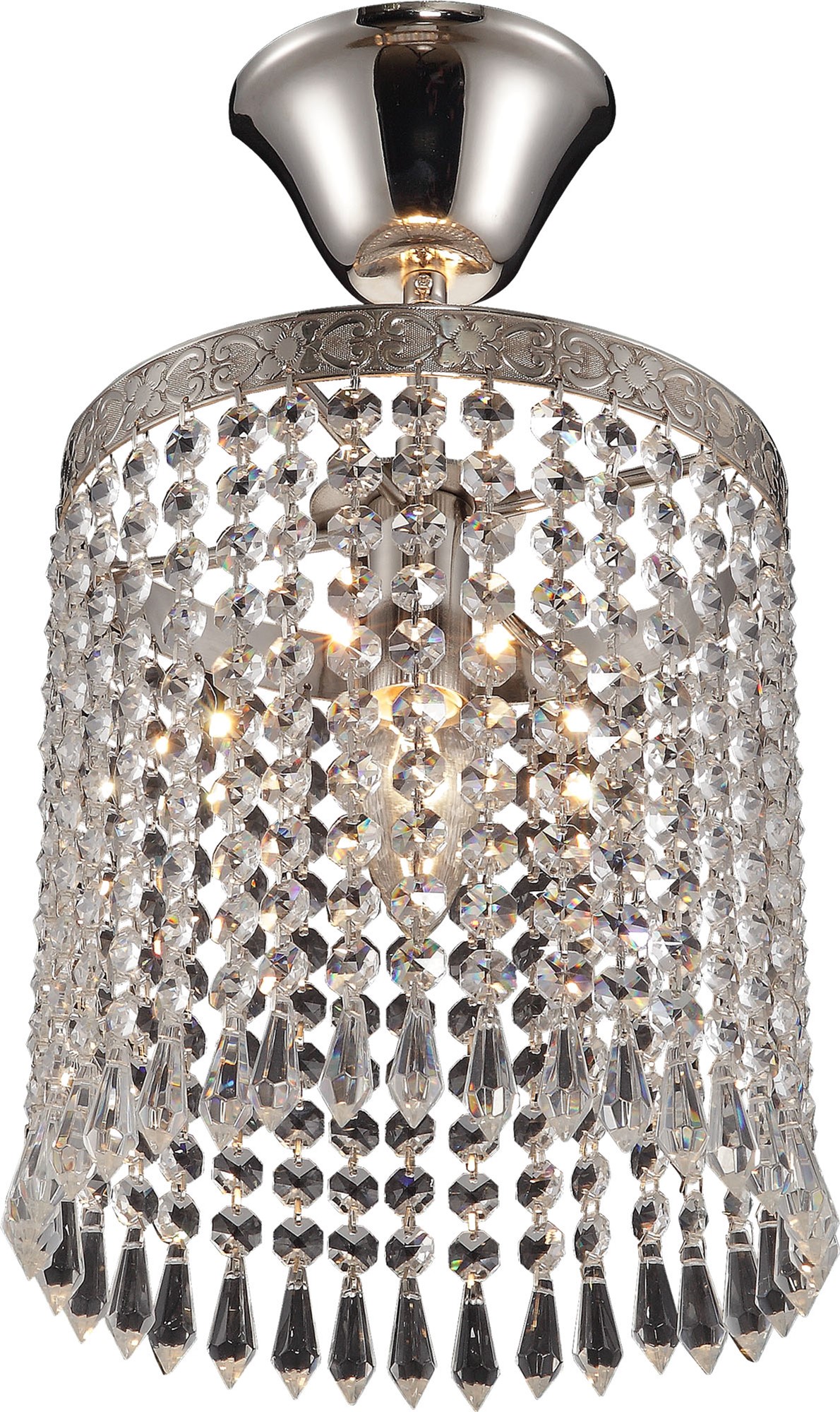 

Люстра Altalusse INL-1120P-01 White Polish Nickel E14 1x40 Вт