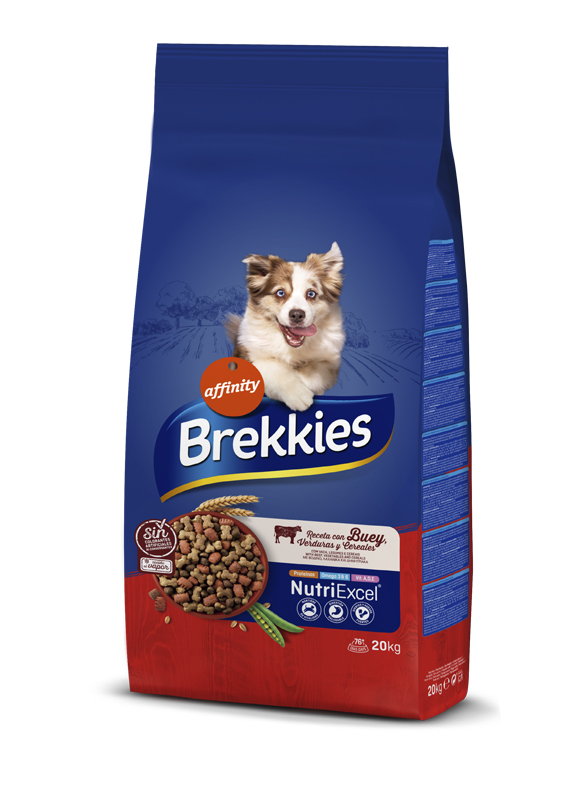 

Сухой корм Brekkies Dog Beef для собак с говядиной 20 кг