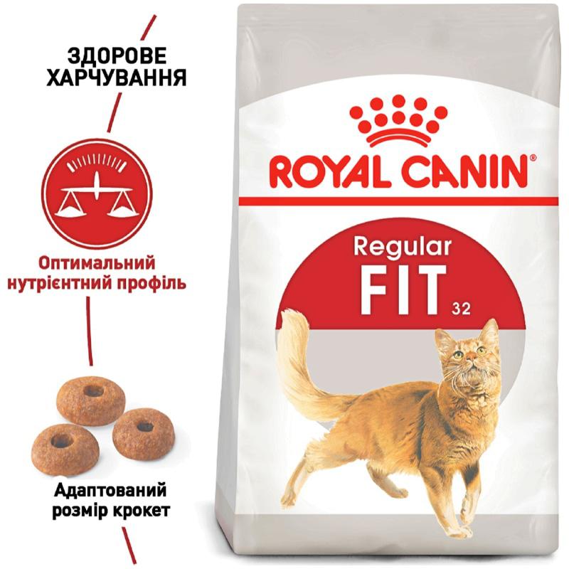 

Сухой корм для домашних и уличных кошек Royal Canin Fit 10 кг (3182550702249)