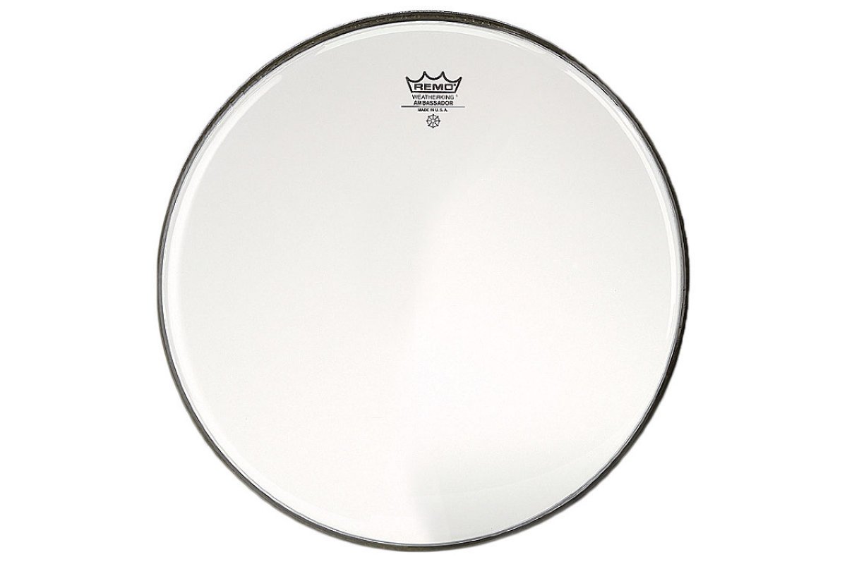 

Пластик для барабана Remo AMBASSADOR 12" CLEAR