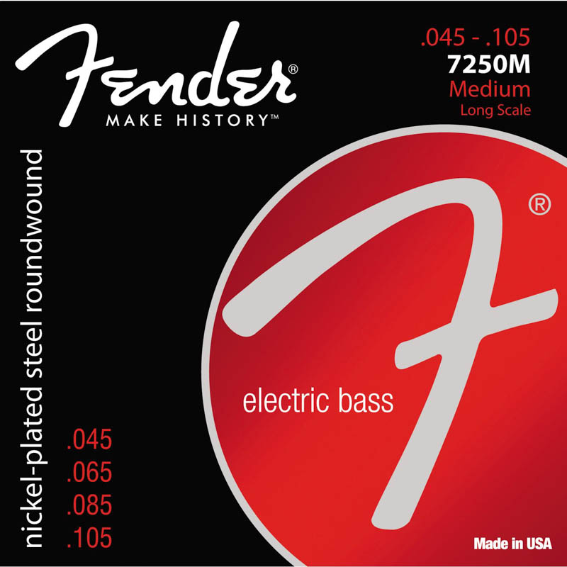 

Струны для бас-гитары Fender 7250M