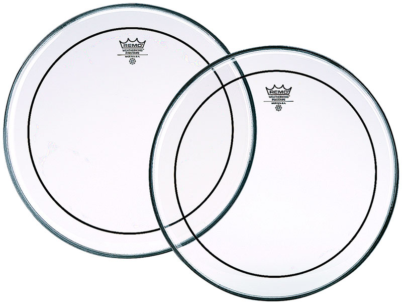 

Пластик двухслойный Remo PINSTRIPE 12 CLEAR