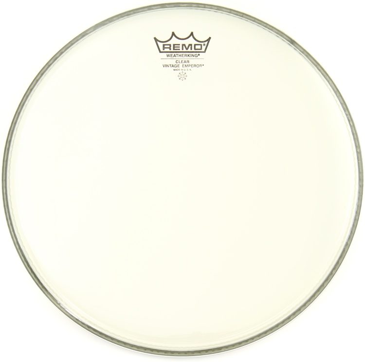 

Пластик двухслойный Remo Batter, Vintage EMPEROR®, Clear, 14'' Diameter