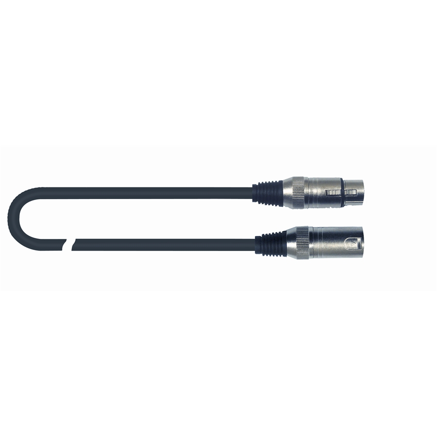 

Кабель микрофонный Quik Lok CM175-0,5BK