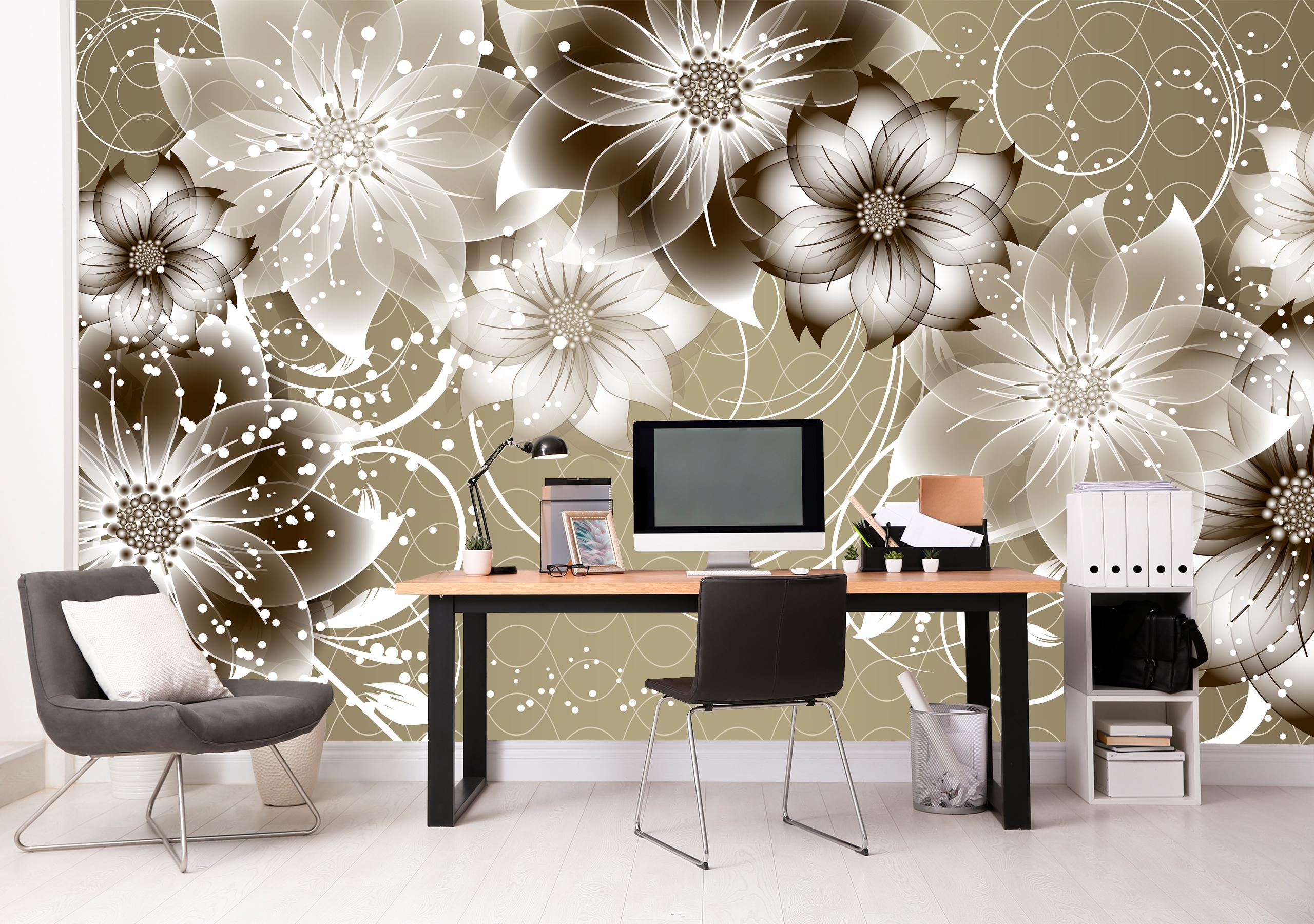 

Виниловые Фотообои Walldeco Узоры и цветы 380x250 Диамант