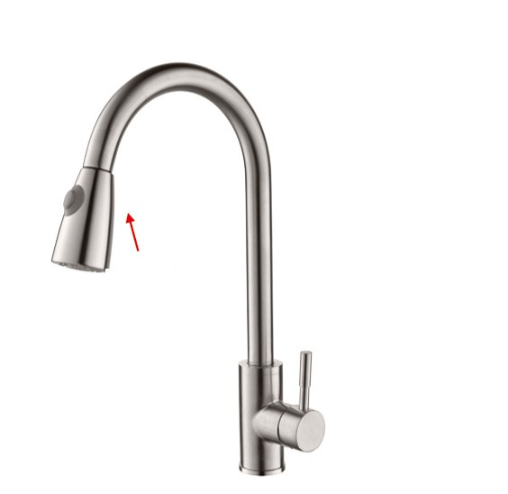 

Смеситель для кухни из нержавеющей стали AISI 304 Germece 8614 (KT8203)