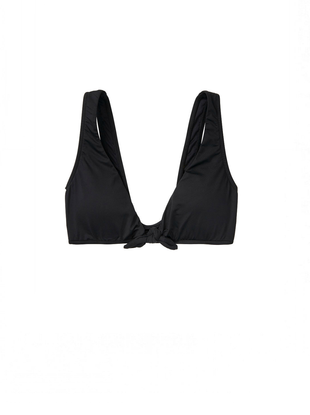 

Купальный топ Front Tie Victoria's Secret S черный 1275