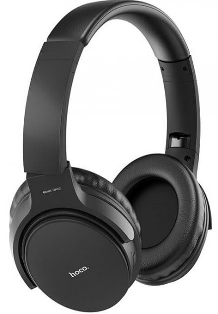 

Беспроводные Bluetooth наушники Hoco DW02 BT5.0, TF, AUX Black