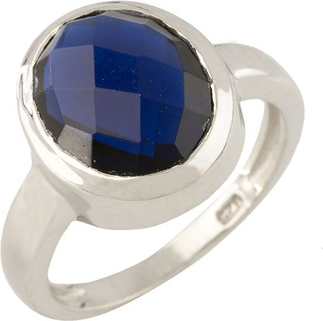 

Серебряное кольцо SilverBreeze с сапфиром nano 0713045 18.5 размер, 18.5 размер