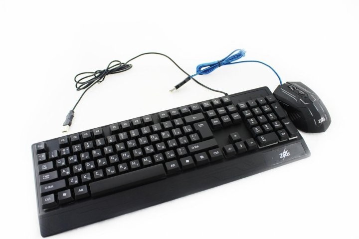 

Клавиатура с подсветкой + мышка LED GAMING KEYBOARD+Mouse UKC M 710. черный