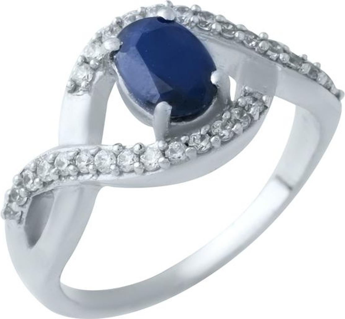 

Серебряное кольцо SilverBreeze с натуральным сапфиром 1923962 17 размер, 17 размер