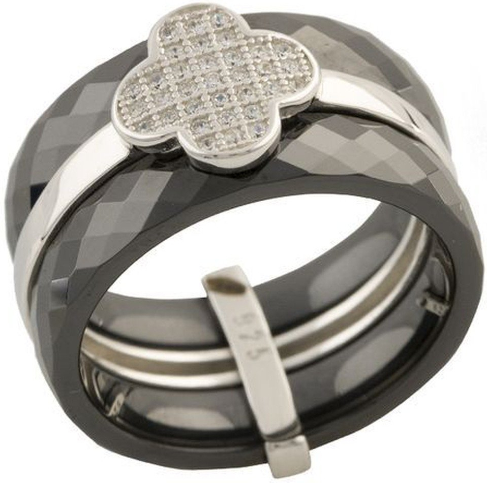 

Серебряное кольцо SilverBreeze с керамикой 1150757 16.5 размер, 16.5 размер