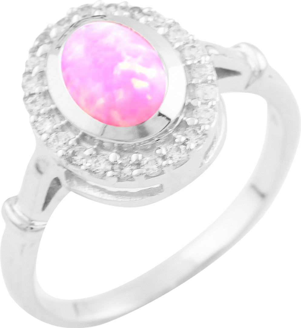 

Серебряное кольцо SilverBreeze с опалом 0926650 17.5 размер, 17.5 размер