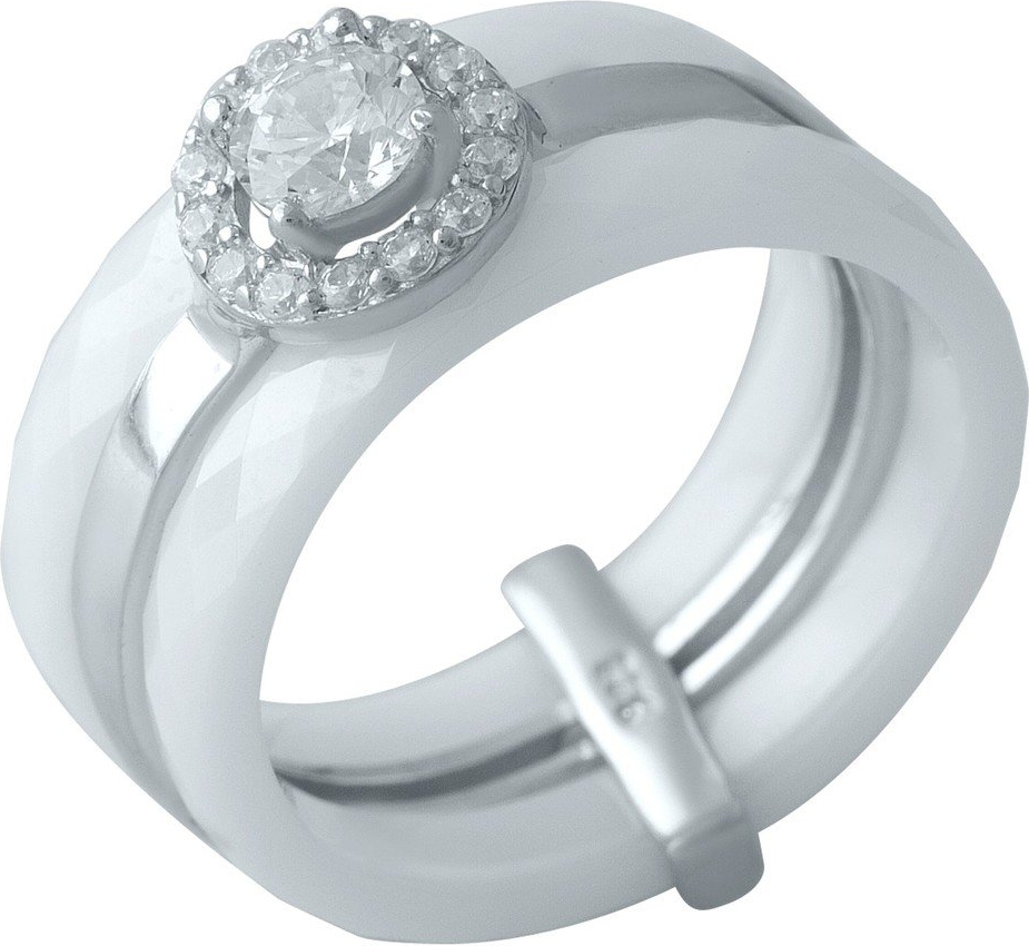 

Серебряное кольцо SilverBreeze с керамикой 1150566 19 размер, 19 размер
