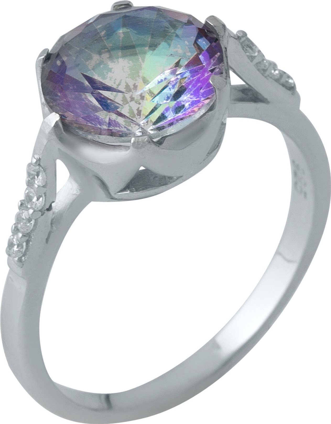 

Серебряное кольцо SilverBreeze с натуральным мистик топазом 1988336 17 размер, 17 размер