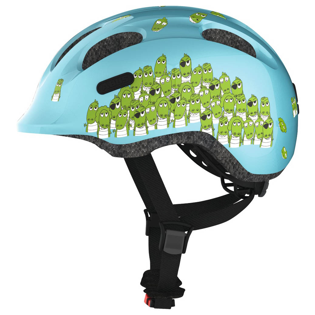 

Велосипедный детский шлем ABUS SMILEY 2.0 S 45-50 Blue Croco 725760