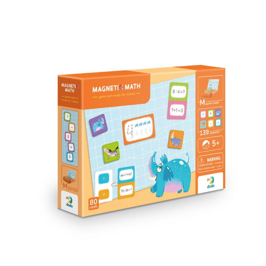 

Развивающая магнитная игра "Математика" DoDo 200215, 139 эл