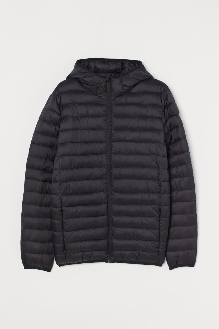 

Утепленная куртка H&  Черный, Утепленная куртка H&M M Черный