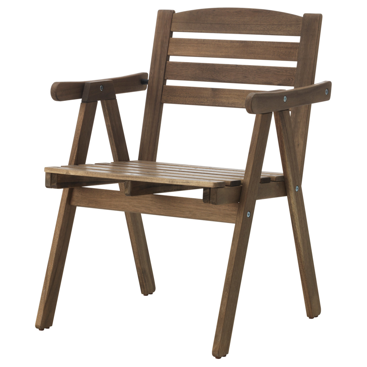 

Стілець FALHOLMEN з підлокітниками IKEA 503.130.94 світло-коричневий